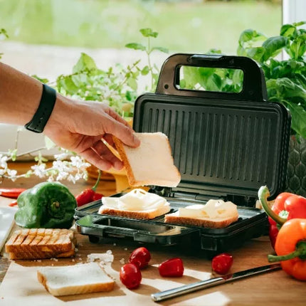 Sumuštinių keptuvas Panini Grill 1400W + Rankinis maišytuvas 550W