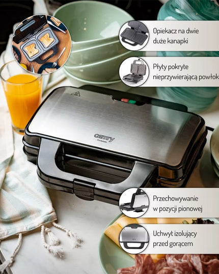 Sumuštinių skrudintuvas XL 1300W su nelimpančia danga