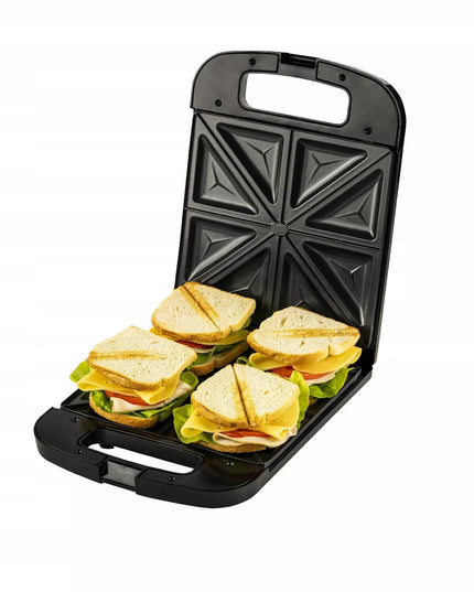 Adler sumuštinių keptuvė skrudintuvas sandwich 3055 trikampiai 2000W nelipni danga