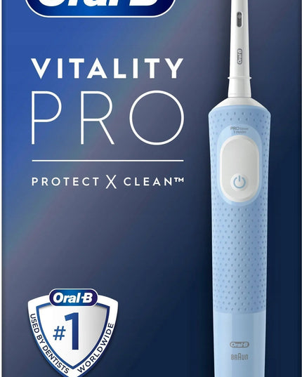 Elektrinis dantų šepetėlis Oral-B Vitality Pro D103 Box Blue, mėlynas