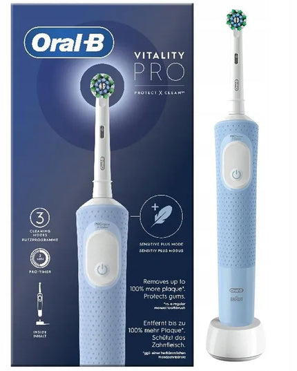 Elektrinis dantų šepetėlis Oral-B Vitality Pro D103 Box Blue, mėlynas