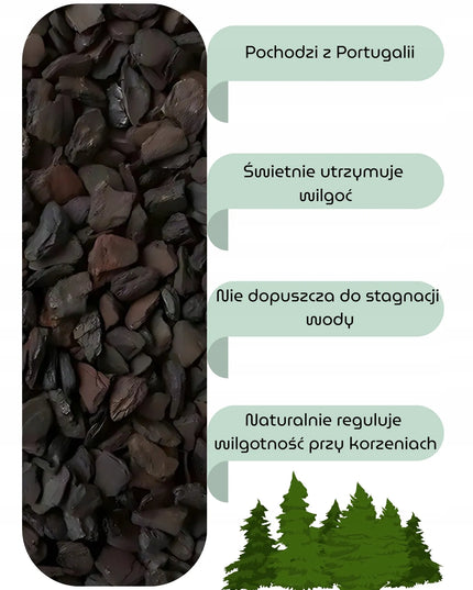 Orchiata Power 9-12 mm 5L aukščiausios kokybės orchidėjų substratas iš Pinus radiata pušies žievės