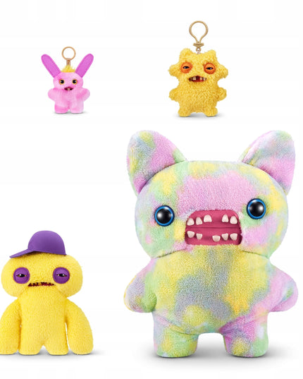 Originalus „ZURU Fuggler Baby Pinkles“ pakabukas, 9 cm, „Rabid Rabbit“