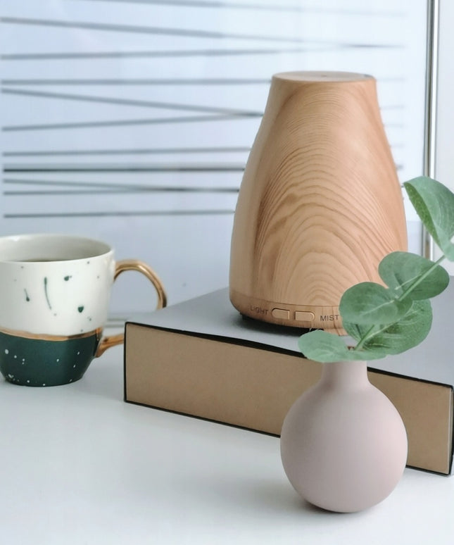 Oro drėkintuvas, difuzorius (šviečiantis) - Medžio apdaila