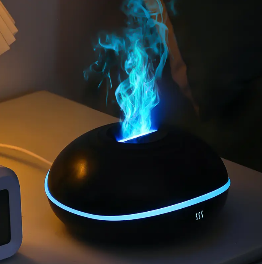 Oro drėkintuvas su ugnikalnio efektu