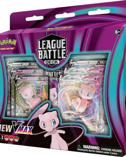 Originali „Pokémon TCG“ žaidimo kaladė: Mew VMAX League Battle Deck