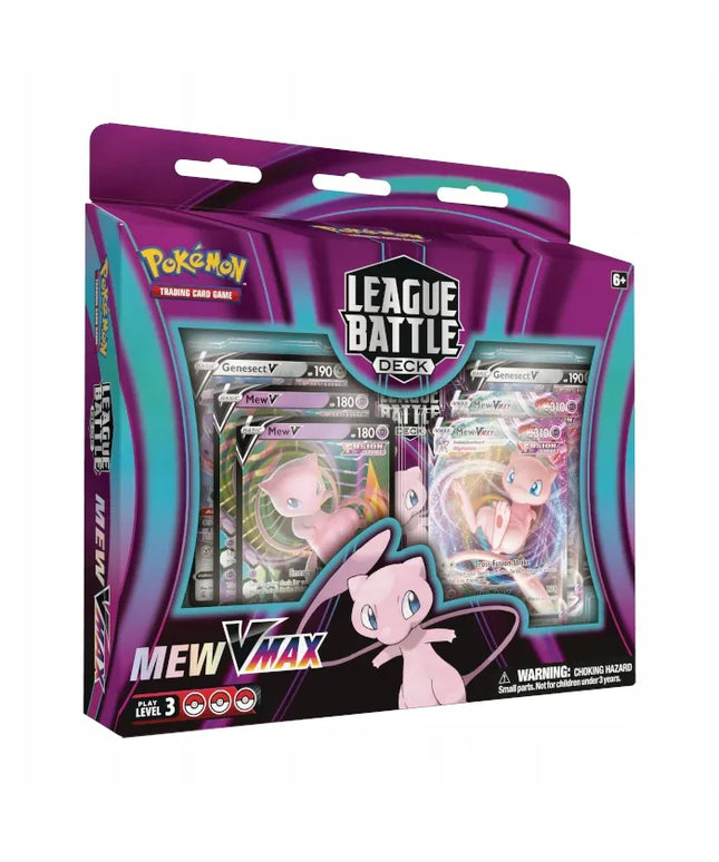 Originali „Pokémon TCG“ žaidimo kaladė: Mew VMAX League Battle Deck