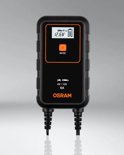 OSRAM BATTERYcharge 906 automobilinis akumuliatoriaus įkroviklis, 6 A