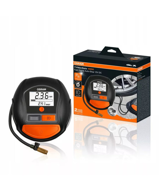 OSRAM Szybki kompresor do opon Tyre Inflate1000