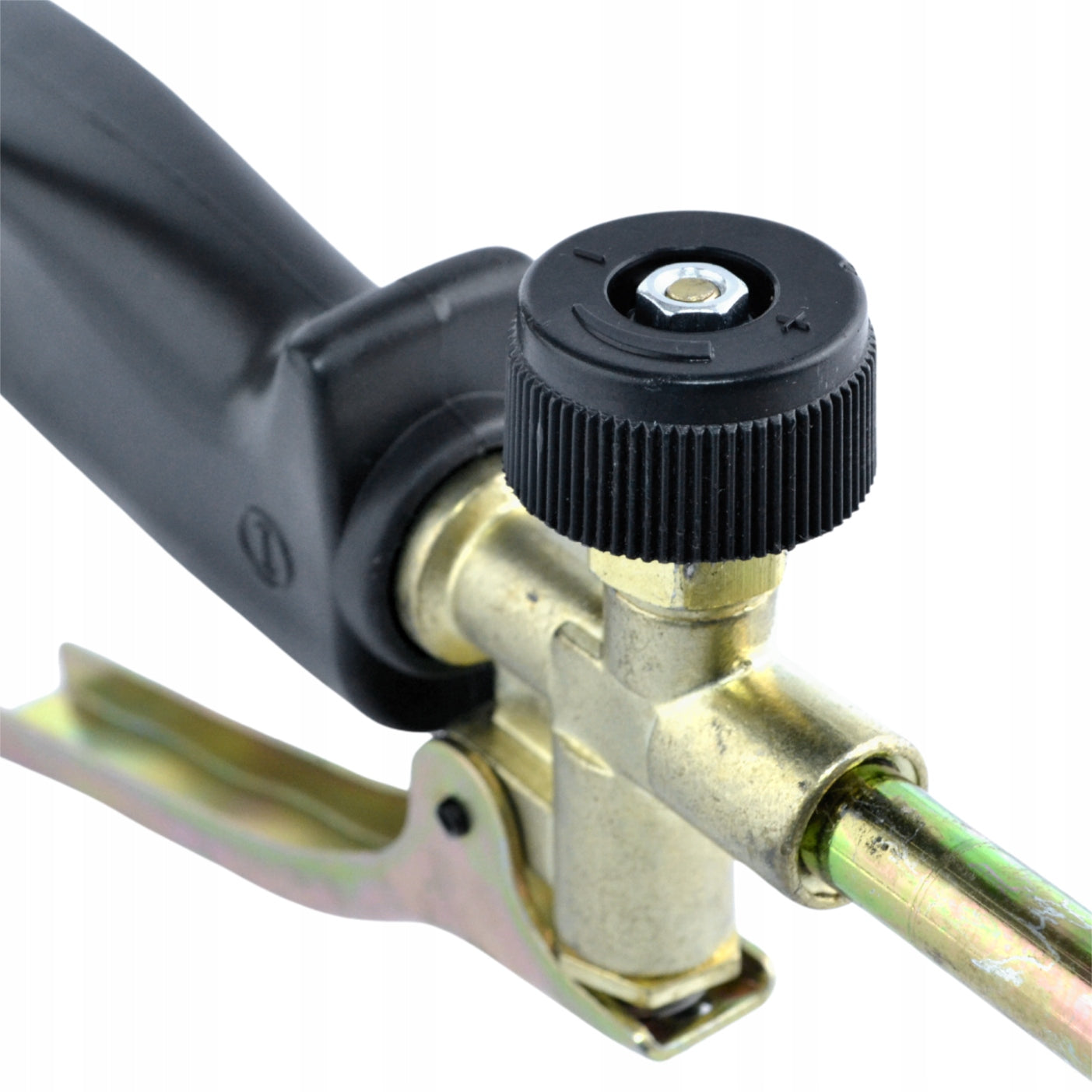 Dujinis stogdengių degiklis dangai kaitinti 25 35 50m BLACK