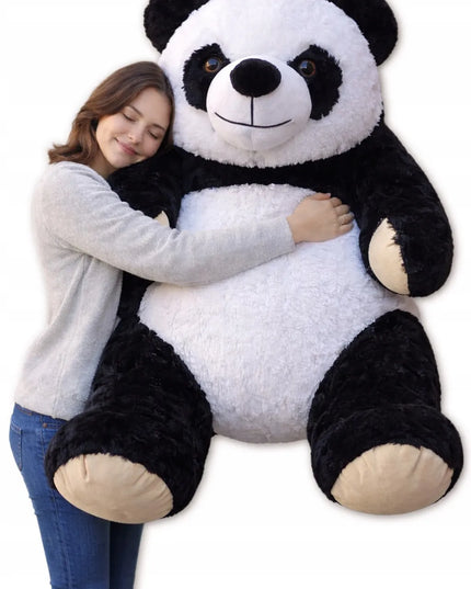 DIDELĖ PLĮŠINĖ PANDA – MILŽINIŠKAS MEŠKIUKAS, 145 cm