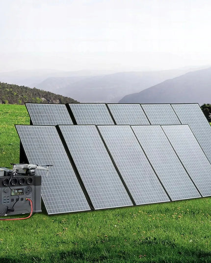 ALLPOWERS SP037 400 W sulankstomas saulės įkroviklis – saulės panelė energijos kaupikliui