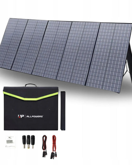 ALLPOWERS SP037 400 W sulankstomas saulės įkroviklis – saulės panelė energijos kaupikliui