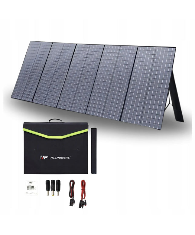 ALLPOWERS SP037 400 W sulankstomas saulės įkroviklis – saulės panelė energijos kaupikliui