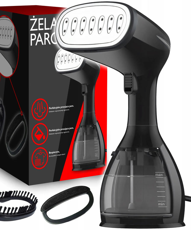 RETOO 1500W 7-in-1 drabužių garintuvas, garinis lygintuvas ir garų valytuvas su priedais