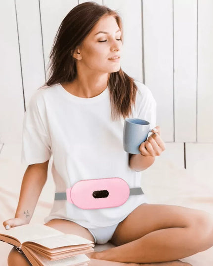 Surix menstruacinis diržas moterims nuo skausmo su šildymo ir masažo funkcijomis