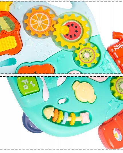 Interaktyvus 5in1 Stumdukas-Vaikštynė, Važinėjimo Žaislas, Staliukas, Paspirtukas Vaikams