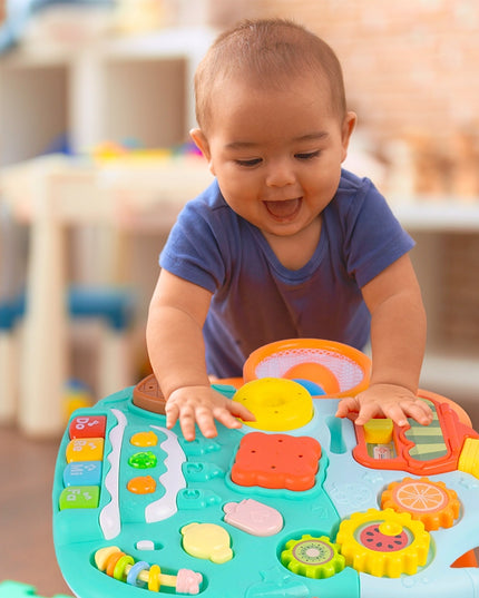 Interaktyvus 5in1 Stumdukas-Vaikštynė, Važinėjimo Žaislas, Staliukas, Paspirtukas Vaikams