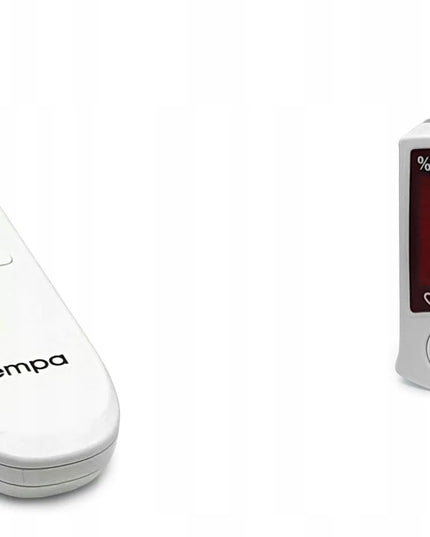 PEMPA T200 bekontaktis termometras ir OXY100 pulsoksimetras