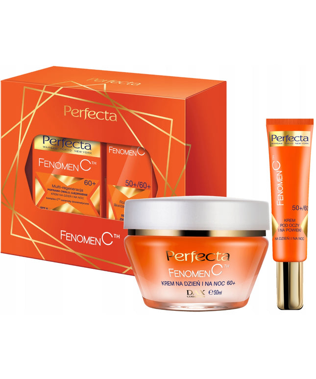 PERFECTA FENOMEN C 60+ Rinkinys kosmetikos: kremas + paakių kremas DOVANAI