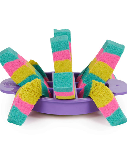 Kinetinio smėlio rinkinys „Kinetic Sand Ultimate Sandisfying Set“ su formelėmis ir priedais, 907 g
