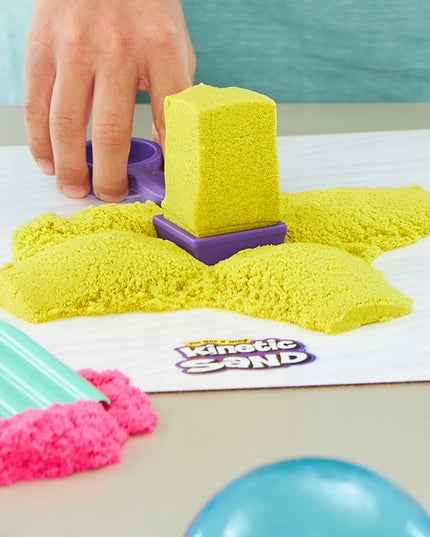 Kinetinio smėlio rinkinys „Kinetic Sand Ultimate Sandisfying Set“ su formelėmis ir priedais, 907 g