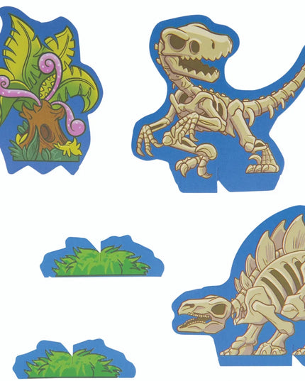 Kinetinis smėlis „T-Rex“ dinozaurų kasinėjimų rinkinys su skeletu ir priedais