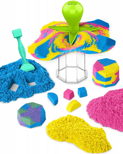 Kinetinio smėlio rinkinys „Squish n’ Create“ su priedais, 382 g