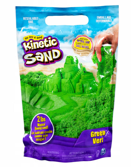 Žalias kinetinis smėlis „Kinetic Sand“ „Ryškios spalvos“, 930 g