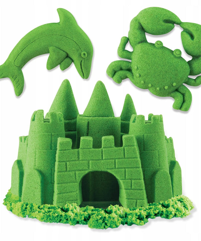 Žalias kinetinis smėlis „Kinetic Sand“ „Ryškios spalvos“, 930 g