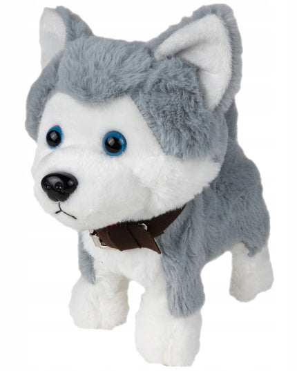 Interaktyvus Husky šuniukas, valdomas balsu, lietimu ir pulteliu