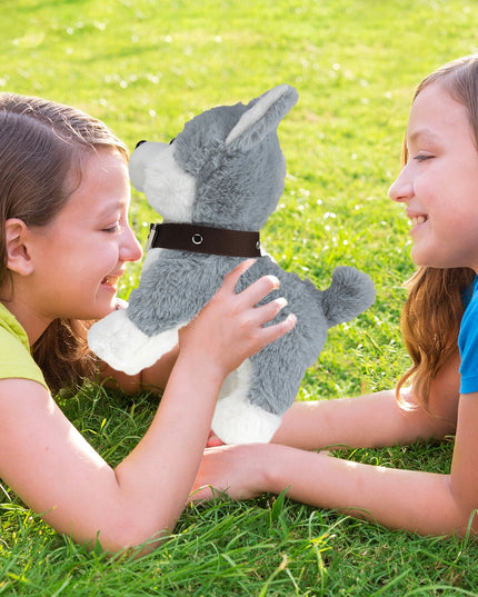 Interaktyvus Husky šuniukas, valdomas balsu, lietimu ir pulteliu