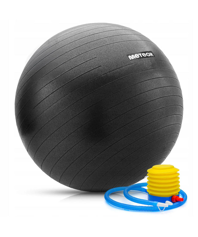 Meteor gimnastikos ir reabilitacijos kamuolys su pompa 65 cm