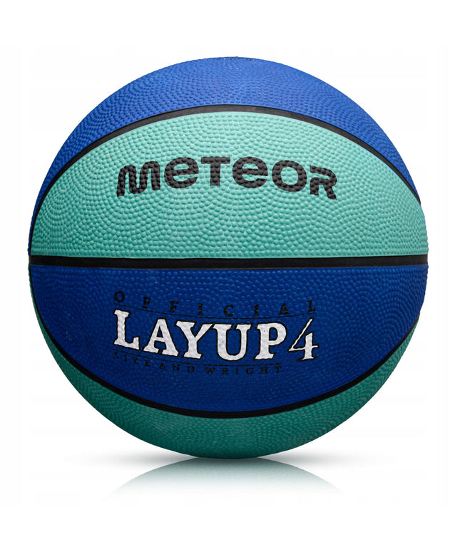 Krepšinio kamuolys vaikams 3-10 metų METEOR LAYUP #4 guminis