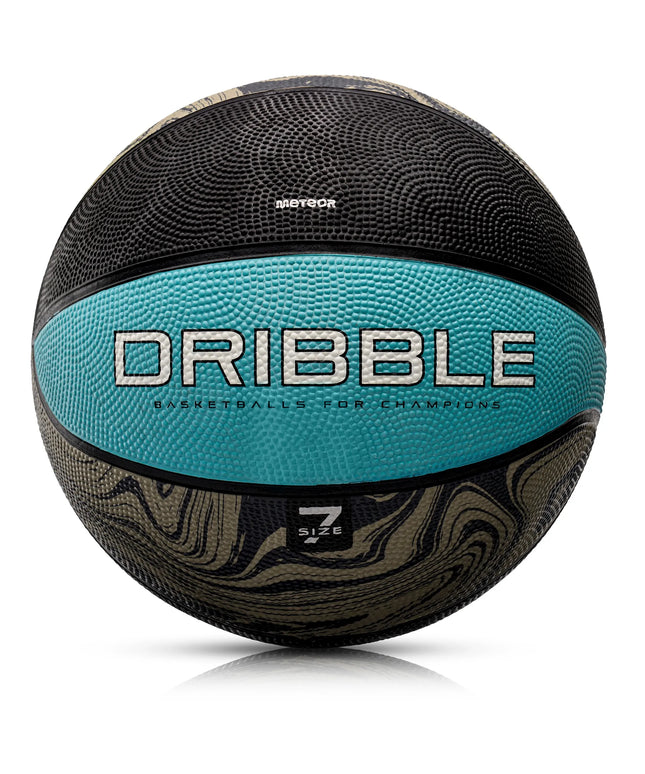 Krepšinio kamuolys Meteor DRIBBLE, 7 dydžio, guminis
