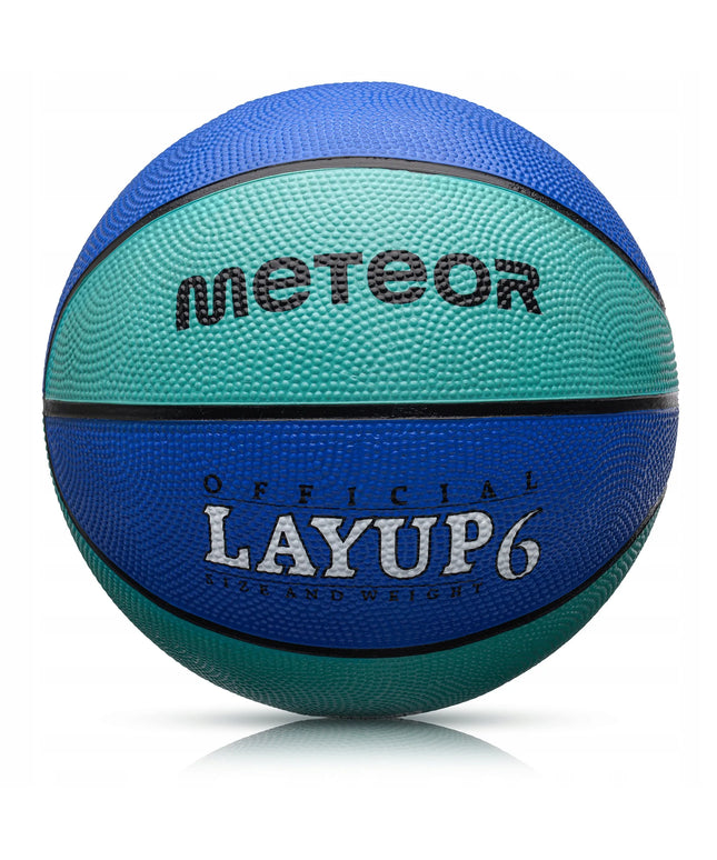 Krepšinio kamuolys Meteor LAYUP Junior/Damska #6 guminis