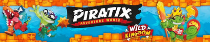 PIRATIX Wild Kingdom Kapitan Pak – piratų nuotykių figūrėlių rinkinys