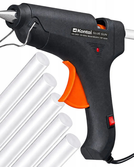 Karšto klijavimo pistoletas 100W 11mm galingas klijavimo įrankis DIY dirbtuvėms