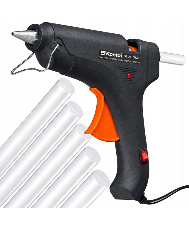 Karšto klijavimo pistoletas 100W 11mm galingas klijavimo įrankis DIY dirbtuvėms