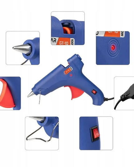 Elektromet Karštų klijų pistoletas 100W 11mm