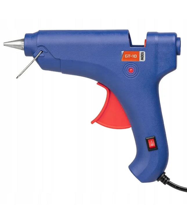 Elektromet karšto klijų pistoletas 100W, 11mm klijams su jungikliu