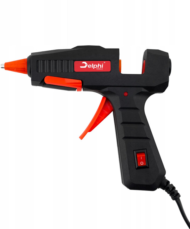Delphi tools karštų klijų pistoletas 100W su 60 klijų pieštukų 7mm