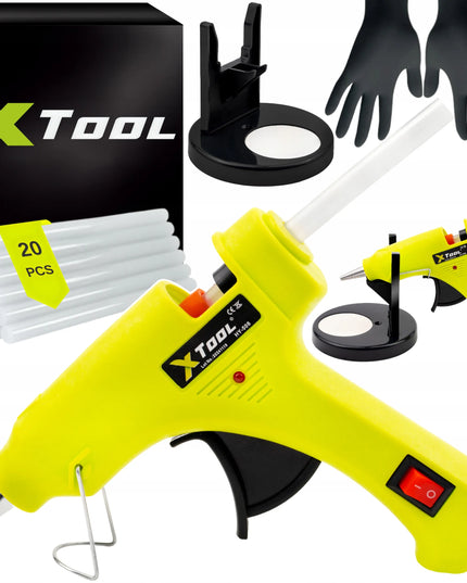 Karšto klijų pistoletas Xtool su 20 klijų kasetėmis 7mm