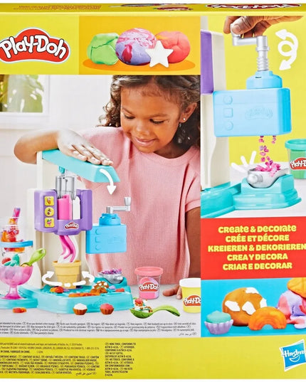 PLAY-DOH modelinas „Vaivorykštinių ledų“ ledainė G0028