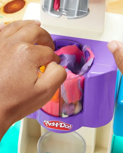 PLAY-DOH modelinas „Vaivorykštinių ledų“ ledainė G0028