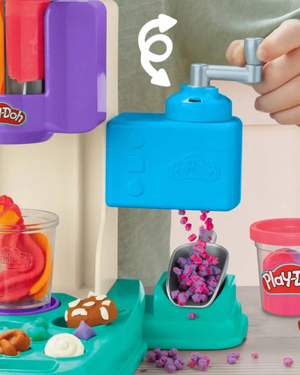 PLAY-DOH modelinas „Vaivorykštinių ledų“ ledainė G0028