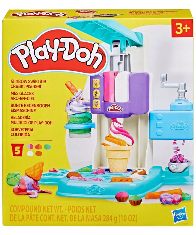 PLAY-DOH modelinas „Vaivorykštinių ledų“ ledainė G0028