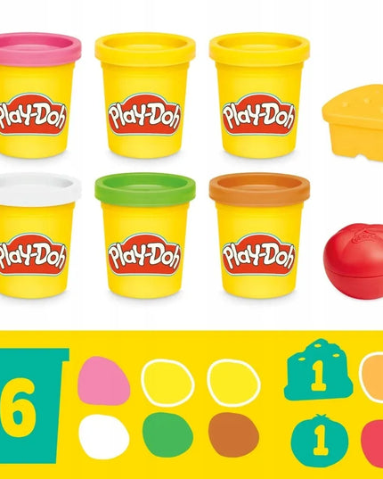 PLAY-DOH plastilinas „Super“ virtuvė su garsais, 6 indeliai ir priedai G2309