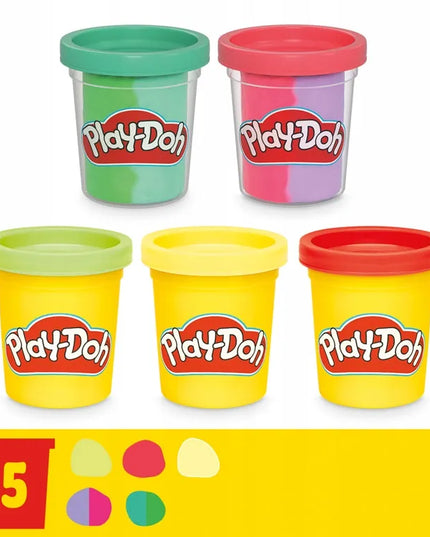 PLAY-DOH „Žydinčių gėlių“ rinkinys su modelinu, formelėmis ir priedais