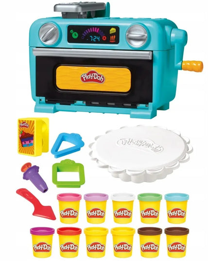 PLAY-DOH modelino rinkinys tortams kepti su virtuvės priedais G0497